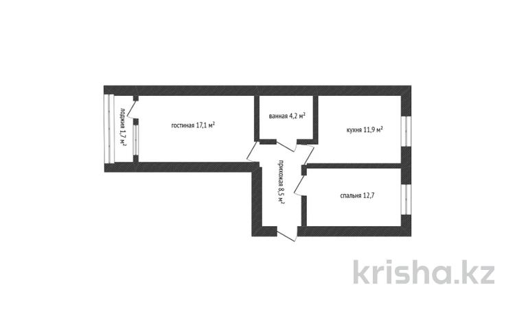 2-бөлмелі пәтер · 56 м² · 2/9 қабат, коктем 5/5 — Apt. 138, бағасы: 21.5 млн ₸ в Кокшетау — фото 2