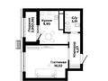 1-комнатная квартира · 36.35 м² · 5/16 этаж, Р. Кошкарбаева/К. Куанышбаева — Жк Saryn - КОМФОРТНАЯ ЛОКАЦИЯ В СЕРДЦЕ РАЙОНА за ~ 25.5 млн ₸ в Астане, Алматы р-н