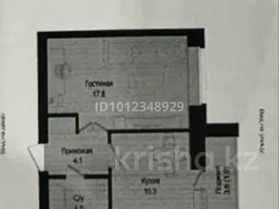 1-комнатная квартира · 38.1 м² · 3/9 этаж, ул. Розы Баглановой 23 за 19.5 млн ₸ в Астане, Нура р-н