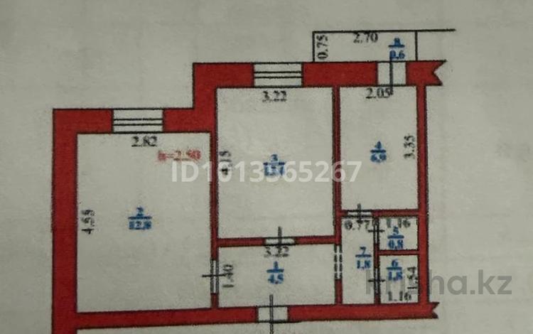 2-бөлмелі пәтер · 42.8 м² · 2/5 қабат, Северо-Восток ш/а. 36, бағасы: 12 млн ₸ в Уральске, мкр Северо-Восток — фото 2
