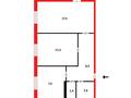 2-комнатная квартира · 54 м² · 8/9 этаж, 70 квартал 6 за 11.7 млн ₸ в Темиртау — фото 2