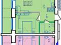 2-комнатная квартира · 46.48 м² · 3 этаж, абая 126 за 28 млн ₸ в Кокшетау
