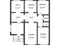 Часть дома · 4 комнаты · 85.5 м² · 12.2 сот., Ж.м. Дружба за 28.8 млн 〒 в Костанае — фото 30