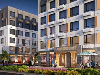 2-комнатная квартира · 45.06 м² · 2/6 этаж, мкр Гажайып, Мкр. Гажайып — Алматы Арена - Рыскулова Момышулы за 45 млн 〒 в Алатауский р-н