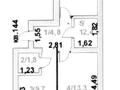 2-комнатная квартира, 46.1 м², 3/5 этаж, ЖМ Лесная поляна 2 за 15.5 млн 〒 в Косшы — фото 14