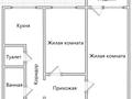 2-бөлмелі пәтер · 55 м² · 2/9 қабат, мкр 12, бағасы: 17.9 млн ₸ в Актобе — фото 5