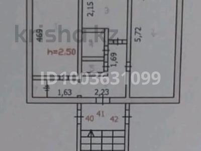 2-комнатная квартира · 44.9 м² · 3/5 этаж, Мик. Русакова 8 за 14 млн 〒 в Балхаше