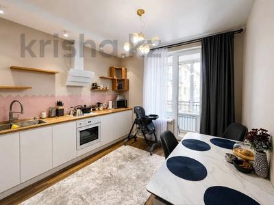 3-бөлмелі пәтер · 100 м² · 13/16 қабат, Каныша Сатпаева 133/1, бағасы: 90.9 млн ₸ в Алматы, Бостандыкский р-н