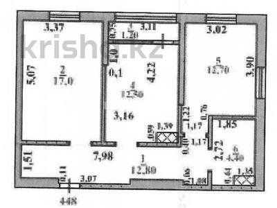 2-комнатная квартира · 61 м² · 16/16 этаж, Нурсултана Назарбаева 55/1 за 40.5 млн ₸ в Шымкенте, Каратауский р-н