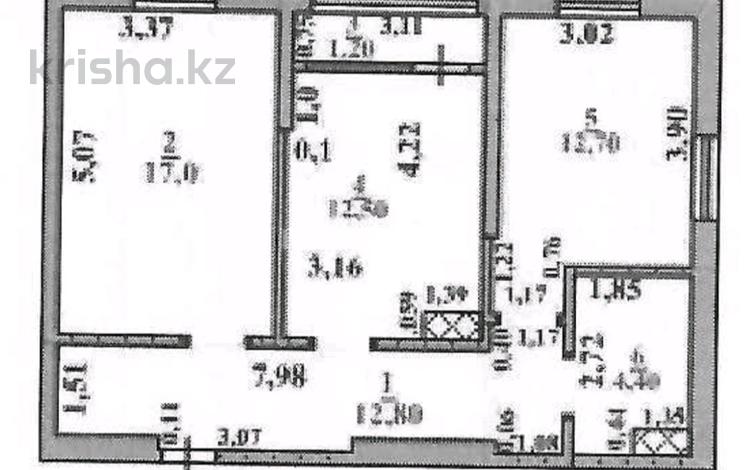 2-комнатная квартира · 61 м² · 16/16 этаж, Нурсултана Назарбаева 55/1 за 40.5 млн ₸ в Шымкенте, Каратауский р-н — фото 2