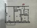 2-бөлмелі пәтер · 43 м² · 5/5 қабат, Б.Момышулы 29/1, бағасы: ~ 8.3 млн ₸ в Темиртау — фото 13
