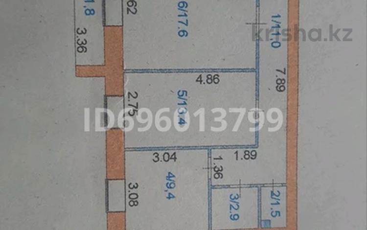 2-бөлмелі пәтер, 57.6 м², 5/5 қабат, Вернадского 76а, бағасы: 16 млн 〒 в Кокшетау — фото 2