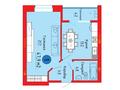 1-бөлмелі пәтер · 47.9 м² · 2/4 қабат, Шапета Коспанова — район Старый аэропорт, бағасы: ~ 11.5 млн ₸ в Уральске — фото 2