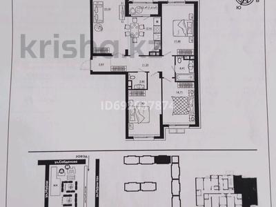 4-бөлмелі пәтер · 108.2 м² · 3/12 қабат, мкр Шугыла, Көктерек 139 — Сабденов көшесі-Алатау даңғылы, бағасы: 107 млн ₸ в Алматы, Наурызбайский р-н