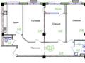 3-комнатная квартира · 96.92 м², мкр. 10 5 за ~ 43.6 млн 〒 в Конаеве — фото 3