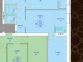 3-комнатная квартира · 80 м² · 3/9 этаж, Микрорайон Северо-Западный, мкр-н Северо-Западный 235 за 36 млн ₸ в Костанае — фото 2