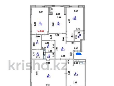 4-бөлмелі пәтер · 148.6 м² · 3/8 қабат, Сарайшык 4 — Кунаева, бағасы: 195 млн ₸ в Астане, Есильский р-н