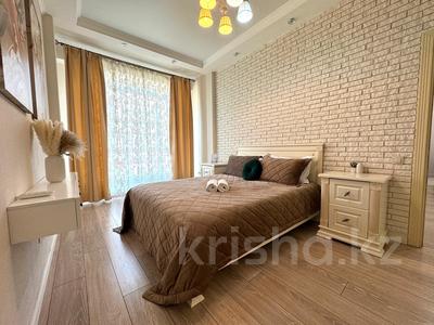 2-комнатная квартира · 65 м² · 11/15 этаж, Манаса 22/2 — Абая за 35 000 ₸ в Алматы, Алмалинский р-н