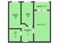 2-бөлмелі пәтер · 50 м² · 5/6 қабат, Юбилейный 39, бағасы: 27.5 млн ₸ в Костанае — фото 14