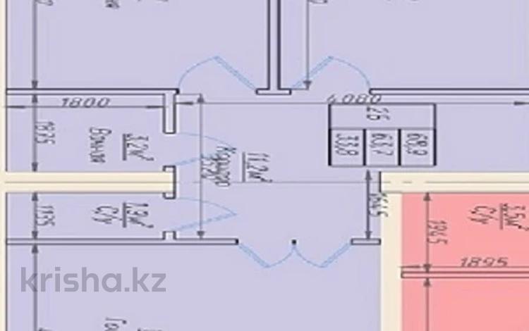 2-бөлмелі пәтер · 68.9 м² · 8/9 қабат, Еркина Ауельбекова 120Б, бағасы: ~ 25.5 млн ₸ в Кокшетау — фото 2
