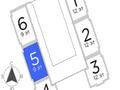 2-комнатная квартира · 47.22 м² · 4/9 этаж, мкр Акжар, Зиманова участок 5А за 48 млн ₸ в Алматы, Наурызбайский р-н — фото 3