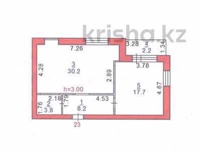 2-комнатная квартира, 62.1 м², 9/9 этаж, Курганская 2а за ~ 24.2 млн 〒 в Костанае