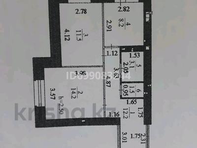 2-комнатная квартира · 51 м² · 8/12 этаж, Ермека Серкебаева — мечить Хазирет Султан за 28 млн 〒 в Астане, Сарыарка р-н