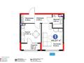 1-бөлмелі пәтер · 40.7 м² · 6/6 қабат, Ғажайып ш/а. 31, бағасы: 35 млн ₸ в Алматы, Алатауский р-н — фото 13