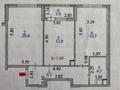2-бөлмелі пәтер · 65 м² · 12/12 қабат, Санжара Асфендиярова 4, бағасы: 45 млн ₸ в Астане, Нура р-н — фото 8