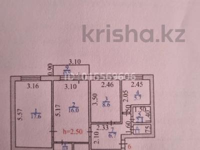 3-комнатная квартира · 60 м² · 2/5 этаж, Мухаметжанова 15 за 13 млн ₸ в Балхаше