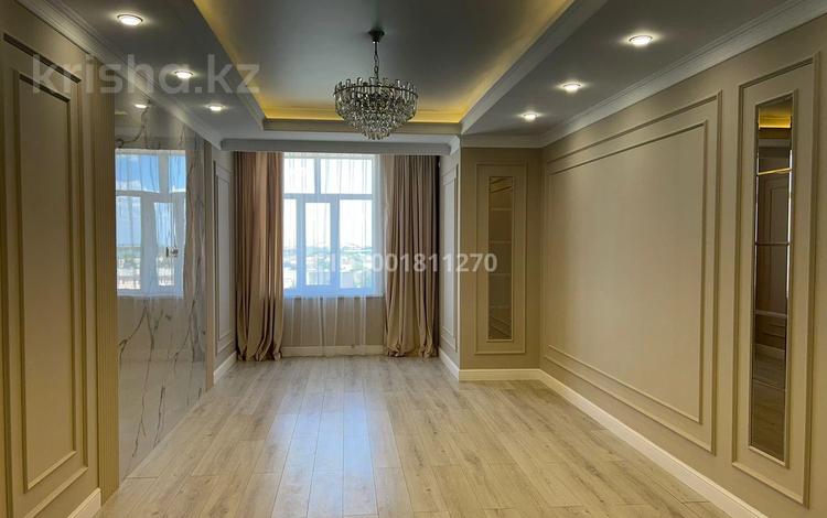 3-комнатная квартира · 98.2 м² · 5/7 этаж, Атшабар 17/1 за 40 млн 〒 в Таразе — фото 2