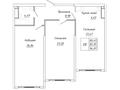 3-комнатная квартира · 93.6 м² · 7/9 этаж, мкр Коктобе, Бекхожина 1а/1 за ~ 121.7 млн ₸ в Алматы, Медеуский р-н — фото 2