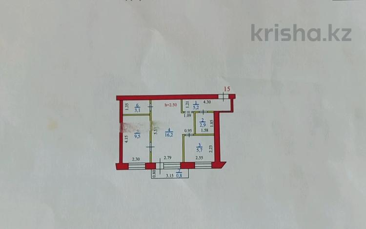 2-бөлмелі пәтер · 44 м² · 4/4 қабат, А Молдагуловой 20, бағасы: 9 млн ₸ в Уральске — фото 2