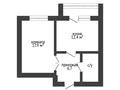 1-бөлмелі пәтер · 42.5 м² · 5/10 қабат, Алтын орда ш/а., Ораза Татеулы, бағасы: 17.5 млн ₸ в Актобе, мкр. Алтын орда — фото 12