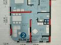 2-бөлмелі пәтер · 65.3 м² · 5/27 қабат, Туран — Сыганак, бағасы: 56.5 млн ₸ в Астане, Нура р-н — фото 2