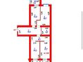 3-бөлмелі пәтер · 99.7 м² · 12/12 қабат, Жумекен Нажимеденов 46 — Нажмиденова - мост Улы Дала, бағасы: 38.5 млн ₸ в Астане, Сарайшык р-н