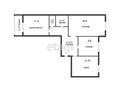 3-комнатная квартира · 66 м² · 5/5 этаж, Сағадата Нұрмағамбетова, 92 за 27 млн ₸ в Костанае — фото 13