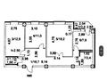 3-комнатная квартира, 72 м², 2/9 этаж, Сарыарка 11/3 за 18.7 млн 〒 в Кокшетау — фото 9