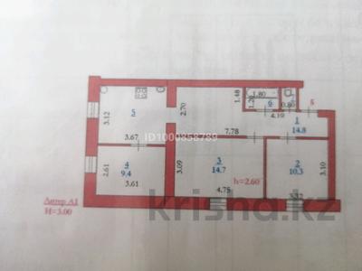 3-комнатная квартира · 64 м² · 2/2 этаж, Кузнечные ряды 18 — Пересечение улицы Кобозева и Жанкожа батыра в проулке за 13.5 млн ₸ в Актобе, мкр. Курмыш