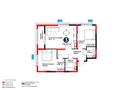 3-комнатная квартира · 79 м², вдоль пр. Байдибек би за 39.3 млн ₸ в Шымкенте, Абайский р-н