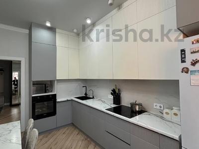 3-комнатная квартира · 87 м² · 12/15 этаж, Сагадат Нурмагамбетов 19 за 56.6 млн ₸ в Астане, Сарайшык р-н