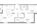 3-комнатная квартира · 100.85 м² · 7/9 этаж, А 32 2Б за ~ 94.5 млн ₸ в Астане — фото 2