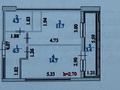 1-комнатная квартира · 40.5 м² · 4/15 этаж, Сауран 15/4 — Ботанический сад за 31 млн ₸ в Астане, Есильский р-н — фото 2