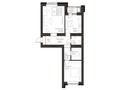 3-бөлмелі пәтер · 61.9 м², улица Жұмекен Нәжімеденов, дом 52б, бағасы: ~ 30.3 млн ₸ в Астане, Сарайшык р-н — фото 3
