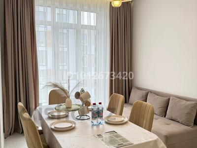 2-комнатная квартира · 55 м² · 9/9 этаж, Жандосова 108/1 11 за 28 000 ₸ в Алматы, Ауэзовский р-н