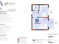 1-бөлмелі пәтер · 41.16 м² · 1/9 қабат, Е-321 6, бағасы: 25 млн ₸ в Астане, Есильский р-н — фото 2
