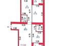 3-комнатная квартира, 90 м², 8/9 этаж, мкр Юго-Восток, Таугаль, ул 3-я 1/2 — рядом с пересеч Муканова и Таттимбета за 45 млн 〒 в Караганде, Казыбек би р-н — фото 20