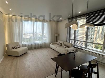 3-бөлмелі пәтер · 80 м² · 12/21 қабат, Аль-Фараби 27/3 — Сейфуллина, бағасы: 130 млн ₸ в Алматы, Бостандыкский р-н