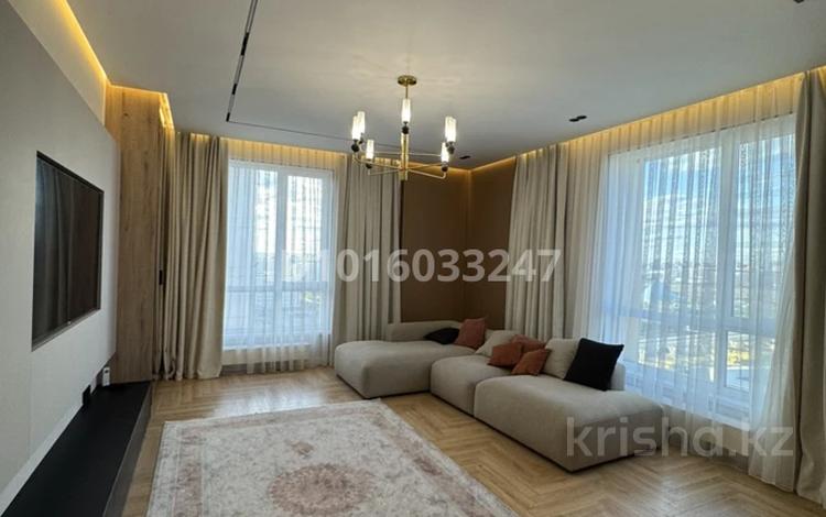 3-комнатная квартира · 105 м² · 16/20 этаж, Турар Рыскулов 1 за 1.2 млн ₸ в Астане, Есильский р-н — фото 2