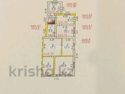 Часть дома · 4 комнаты · 90 м² · 6 сот., Пришахтинск, Мелитопольская — Мелитопольская за 16 млн ₸ в Караганде, Алихана Бокейханова р-н